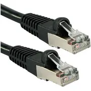 Lindy Patchcord Cat6A. S/Ftp. Lsoh. 2M. melns 47179 Czarny