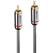 Lindy Rca Cinch kabelis 1M sudraba 35339 Kabel srebrny