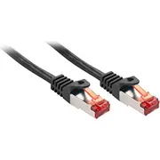 Lindy Rj-45/Rj-45 Black 47378 Kat.6 Czarny 10M