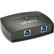 Lindy Usb 3.0 slēdža 2 ports 43141 Switch Port