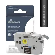 Mediarange Schriftbandka. Brother Tz-355/Tze-355 24Mm 8M w Ws