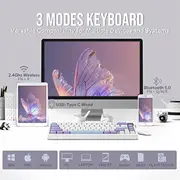Mehāniskā tastatūra Ak650 Sapņu audēja slēdzis modelis-RGB Klawiatura gamingowa mechaniczna Dream Weaver Switch Purple-White-Blue-3 model-RGB