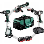 Metabo elektroinstrumentu komplekts Combo Set 18V BsSswWbqBsa 210.0Ah Zestaw