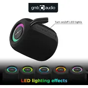 Nešiojama Kolonėlė Gembird Juodas Portable/Bezvadu Bluetooth Spk-Bt-Led-05-Bk Portable/Wireless