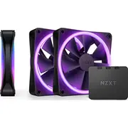 Nzxt F120 Rgb Duo ventilators centrmezgls Rf-D12Tf-B1 Wentylator 3-Pack Hub