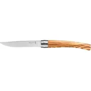 Opinel 4 galda šiks olīvkoka nažu komplekts Zestaw Table Chic Olive Wood