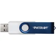 Pendrive Patriot Memory Xporter X550 Usb zibatmiņas disks 128 Gb Type-A Type-C 3.2 Gen 1 3.1 Zils. balts Niebieski.