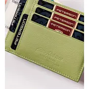 Peterson Ādas maciņš zaļš Ptn Caw22722 1439 Etui zielone