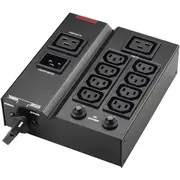 Powerwalker Mbs/Pdu Iec 1-3Kva rozdzielacz zasilania Pdu 9 x gniazdo sieciowe Czarny