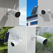 Reolink Ip kamera akumulatora Wi-Fi drošības ar saules paneli Argus Series B320 Bullet 3 Mp Fiksēts objektīvs Ip65 H.264 Micro Sd. maks. 128 Gb Kamera Battery Security Camera with Solar Panel Fixed lens Max.