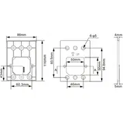 Reyee montāžas rokturis Rg-Ap180 Ruijie Set 10 Pcs Rg-Ap180-Mnt Uchwyt do zestaw szt.
