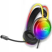 Rgb spēļu austiņas ar Ltc mikrofonu Gamingowe mikrofonem