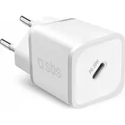 Sbs Mobile Pd Reiselader 20W Usb-C Gan lādētājs weiß