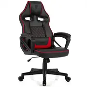 Sense7 Knight krēsls melns/arkans Fotel czarno-czerwony