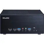 Shuttle Xp slim Xh610G2 barebone dators Galddators Melns Intel H610 Lga 1700 Komputer komputer typu stacjonarny Czarny