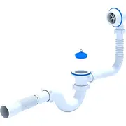 Sifons vannai 1 1/2 automātiska ar ov sifonu Syfon Siphon For Bathtub Automatic With Ov