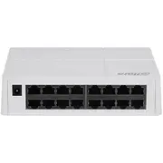 Slēdzis Dahua darbvirsmas pjedestāls Sf1016L Switch Desktop/Pedestal 16X10Base-T 100Base-Tx