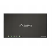 Slēdzis Lanberg Switch Dsm1-1008 8X 1Gb/S Nepārvaldīts Gigabit Ethernet Desktop 12V Metāla Korpuss Obudowa Metalowa