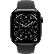 Smartwatch Apple Watch 11 Gps šūnu 46 mm šīfera titāna sporta josla M/L Black Cellular 46Mm Slate Titanium Sport Band Czarny Mfd24Zr/A