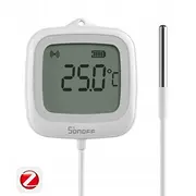 Sonoff Zigbee Lcd temperatūras sensors Snzb-02Ld Ar zondi Czujnik Temperatury