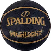 Spalding Highlight Ball 84355Z Black 7 Czarne