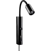 Spectrumled Sg Armaturen Tube Wall Sort Usb sienas lampa 350Lm 2700K Ra 98 Integrēts dimmer Kinkiet Zintegrowany