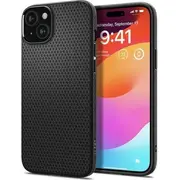 Spigen Liquid Air iPhone 15 melns/matēts melns Acs06790 6.1 czarny/matte black