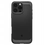 Spigen nelīdzens bruņu magsafe iPhone 17 Pro Max Matte Black Rugged Armor Mag Magsafe matte black