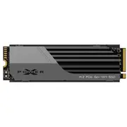 Ssd silīcija jauda Xs75 4Tb M.2 Gen4 Nvme 7000/6500 Mb/S ar Heatsink Sp04Kgbp44Xs75S5 Silicon Power with