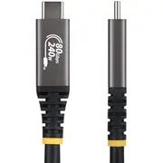 Startech.com 1.5 m Usb4 kabelis 80 Gb/S Usb-If uzlabots Usb-C Ladekabel 240 W 8K 120 Hz monitora Thunderbolt 4 1.5M Kabel 80Gbps Usb-If-Zertifiziertes 240W 120Hz-4K 240Hz Dp2.1Monitorkabel