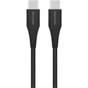 Swissten Pd 5A 100W Usb-C dati un lādēšanas kabelis 2.5M Data and charging cable