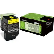 Toneris Lexmark 80C2Xy0 Yellow Original Toner