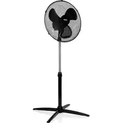 Tristar Statīvs ventilators Ve-5756 Diametrs 40 cm. Melns. Ātrumu skaits 3. 45 W. Svārstības Wentylator Czarny. Liczba Oscylacja