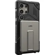 Uag Ultra Slim 5K Powerbank 5000 mAh ar statīvu. bezvadu uzlādi. saderīgs Magsafe. kabelis komplektā Titāns bezprzewodowe 10W. kompatybilny kabel zestawie titanium