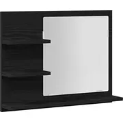 Vannas istabas spogulis. melns ozols. 60X10.5X45 cm Lustro czarny