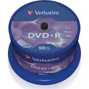 Verbatim Dvd R 4.7 Gb 16X 50 gabali 43550 DvdR sztuk