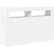 vidaXL balts bufete White Engineered Wood 116 x 30 75 cm Kredens Drewno
