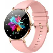 Viedpulkstenis Manta Alexa sieviešu viedpulkstenis rozā krāsā Smartwatch damski