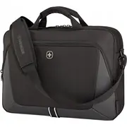 Wenger Xe īss 16 40.64Cm klēpjdatora portfelis ar planšetdatora kabatas melnu Brief 16Zoll Laptop Briefcase with Tablet Pocket Black