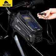 Wildman Velosipēda soma/turētājs Xt5 rāmja soma melna/melna Etui/Uchwyt rowerowy sakwa na czarna/black