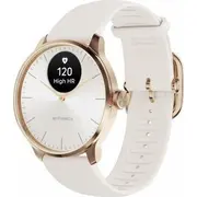 Withings Scanwatch Light pulkstenis. rozā zelta balts Zegarek Light. rose gold white