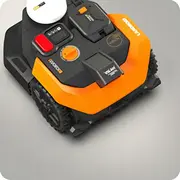 Worx Landroid Vision Cloud pļaušanas robots. stereo kamera. Rtk Wr365E Robot 650M2. camera.