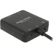 Adapteris Av Delock Hdmi  Toslink czarny 63276 Adapter Hdmi