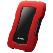 Adata Hd330 2Tb ārējais Hdd disks melns un sarkans Ahd330-2Tu31-Crd Dysk Czarno-Czerwony