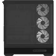 Aerocool P500B datora korpuss. Midi-Tornis. Atx. rūdīts stikls. Rgb melns Obudowa komputerowa. Midi-Tower. Tempered Glass. czarny