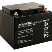 Alarmtec Bp sērijas Agm akumulators 12V 40Ah Akumulator serii