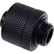 Alphacool 1/4 16/10 mm Ziemassvētku eglītes savienotājs. melns 17232 Choinkowa 16/10Mm. czarna