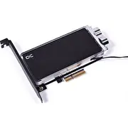 Alphacool Core M.2 Nvme Pcie 4.0 šķidruma dzesētājs. ūdens dzesēšana Melns Liquid cooler. water cooling black