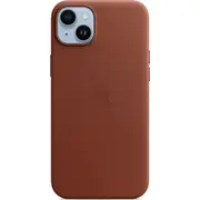 Apple iPhone 14 Plus ādas futrālis ar Magsafe  Umber Leather Case with Magsafe