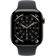 Apple Watch Series 11. Oled 42 mm digitālais 374 x 446 Px Skolas Ekrējs 5G Titan Wi-Fi Gps Cyfrowy px Ekran dotykowy Tytan